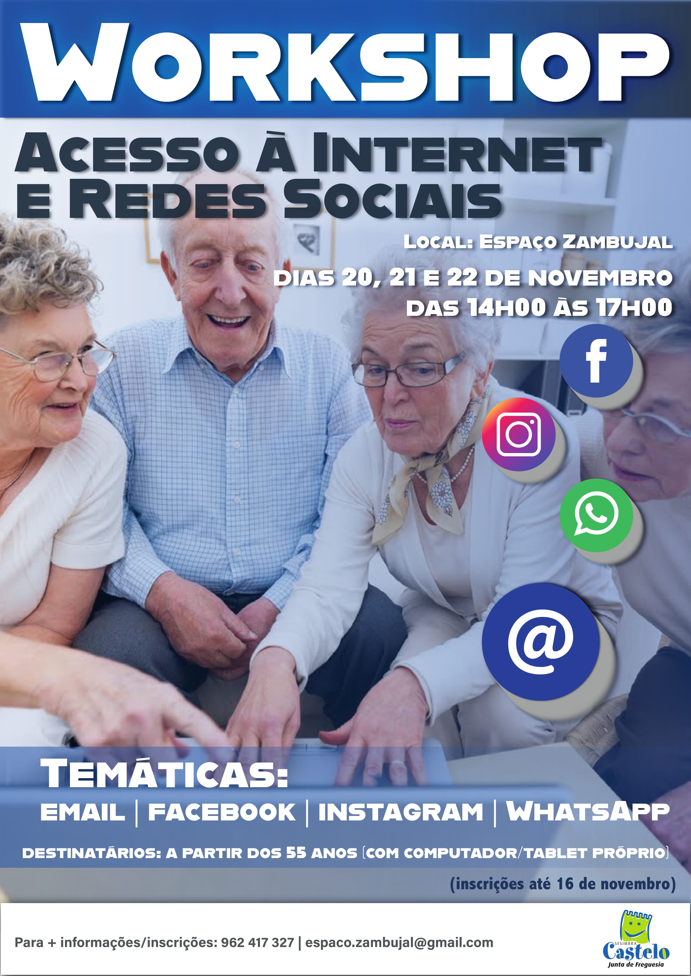 WORKSHOP | Acesso à Internet e Redes Sociais