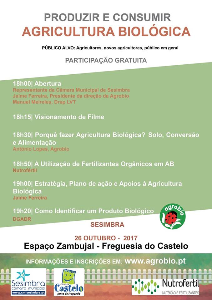Produzir e Consumir: AGRICULTURA BIOLÓGICA