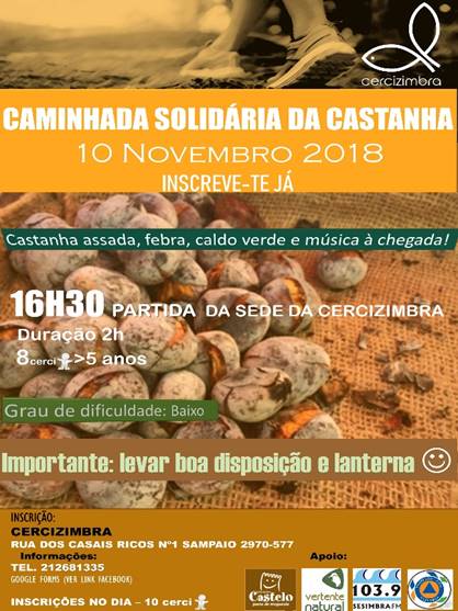 Caminhada Solidária da Castanha | CERCIZIMBRA