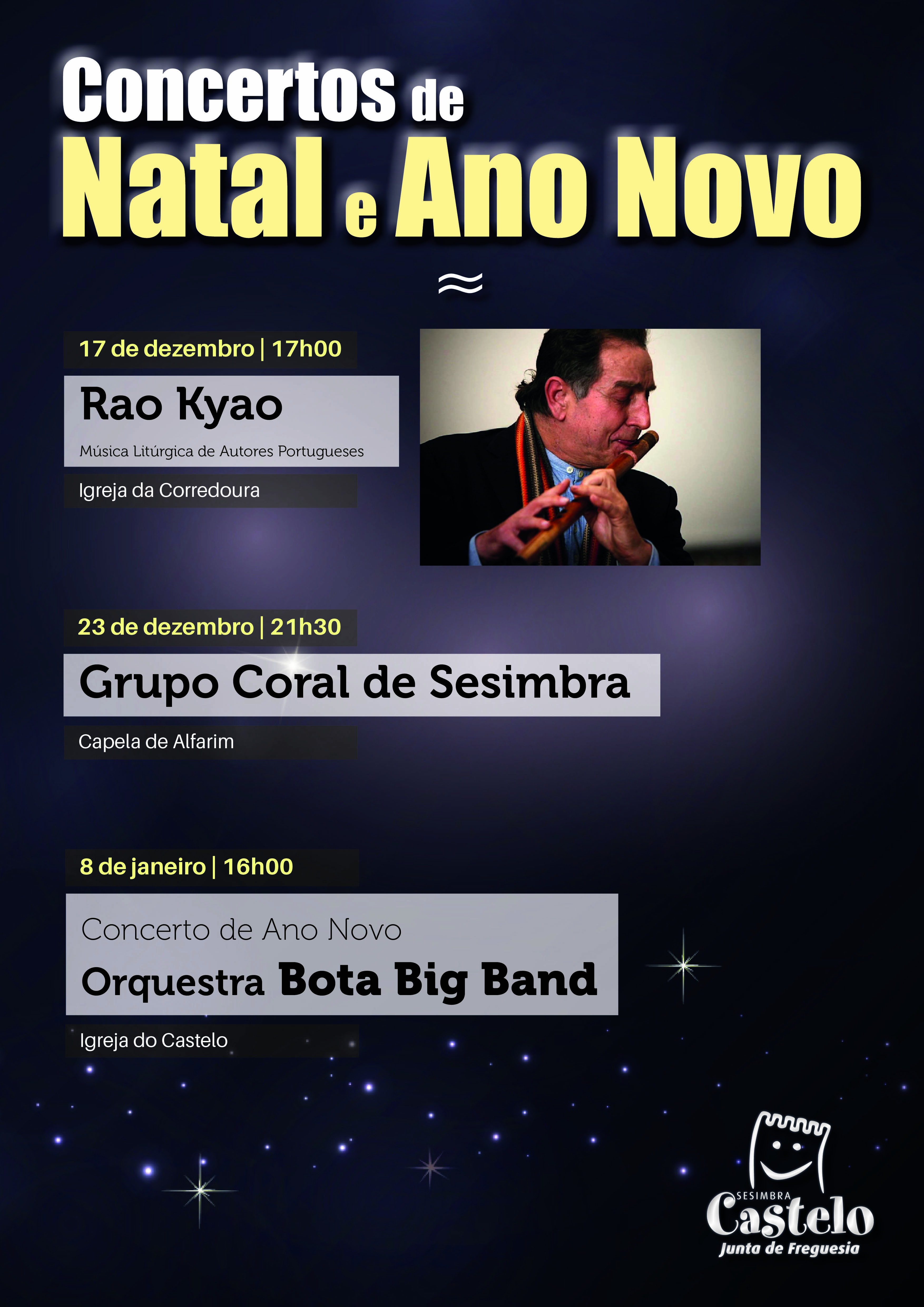 Concertos de Natal e Ano Novo