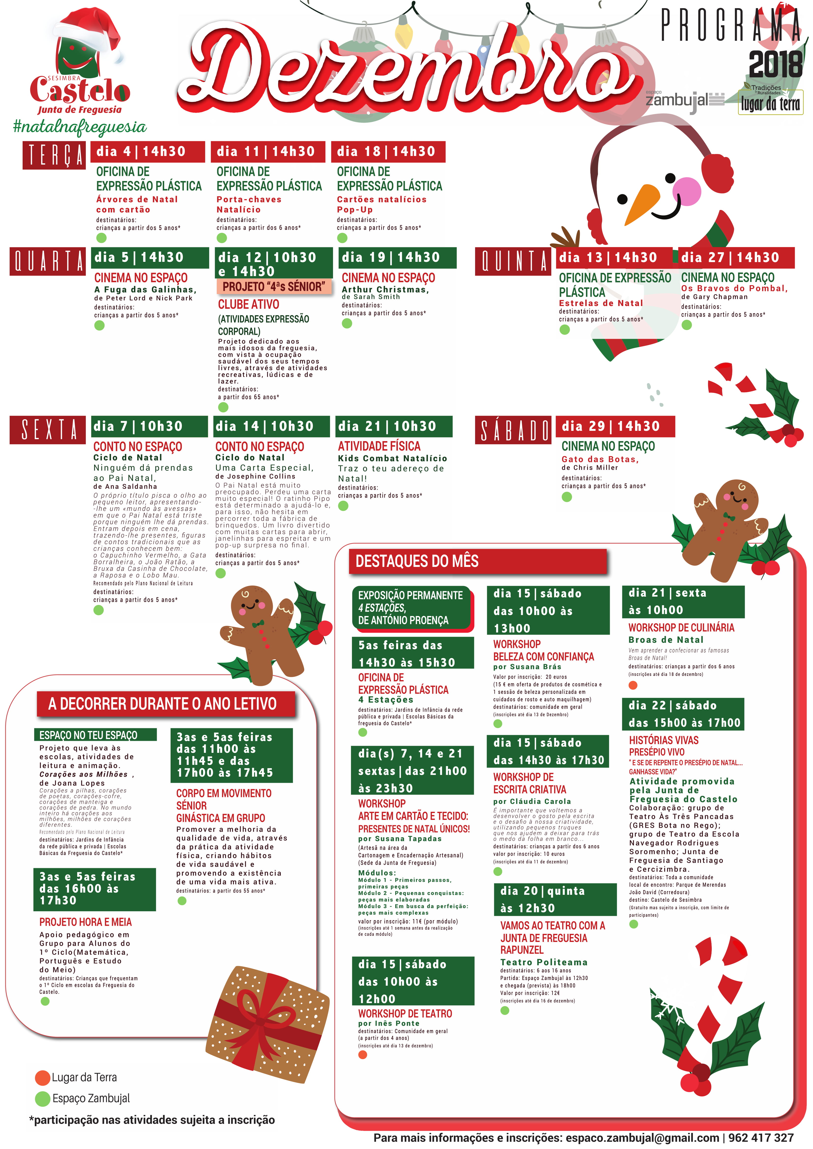 DEZEMBRO | Programação