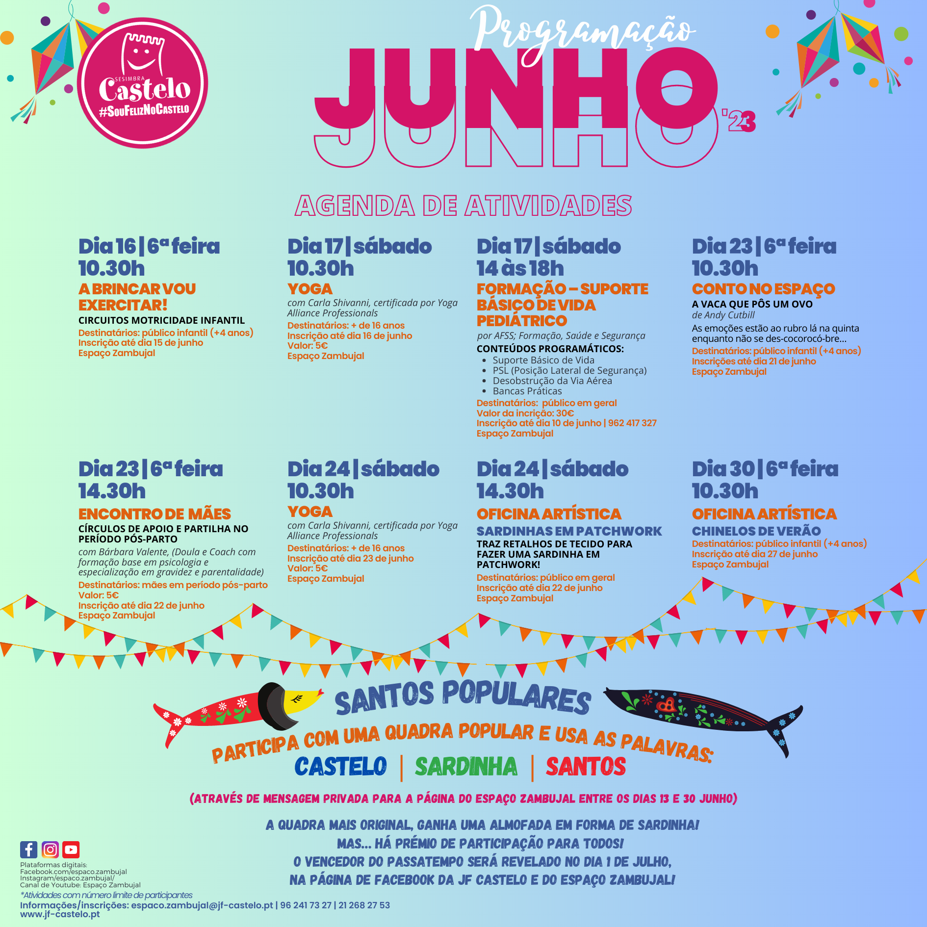 JUNHO | Programação