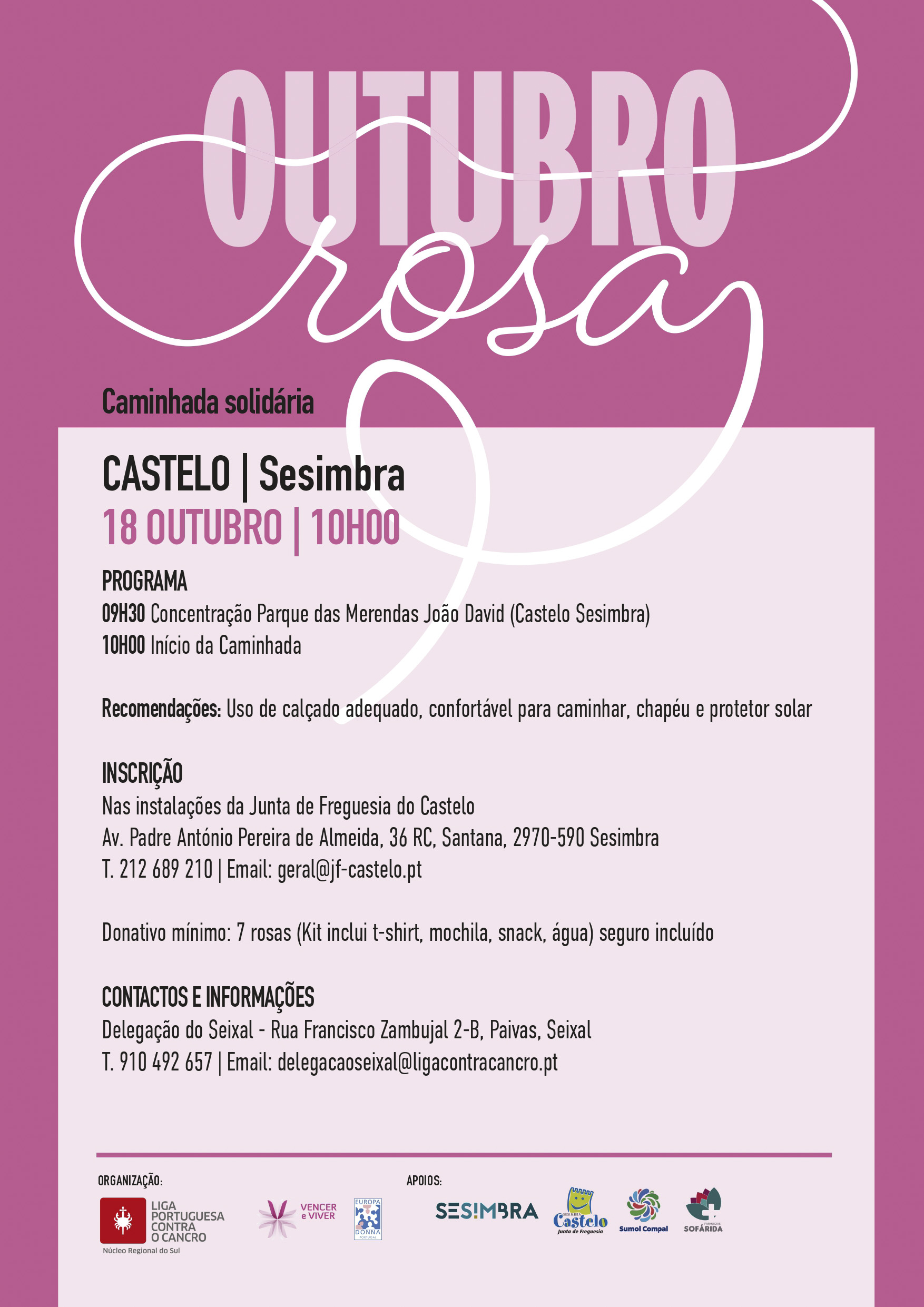 CAMINHADA OUTUBRO ROSA