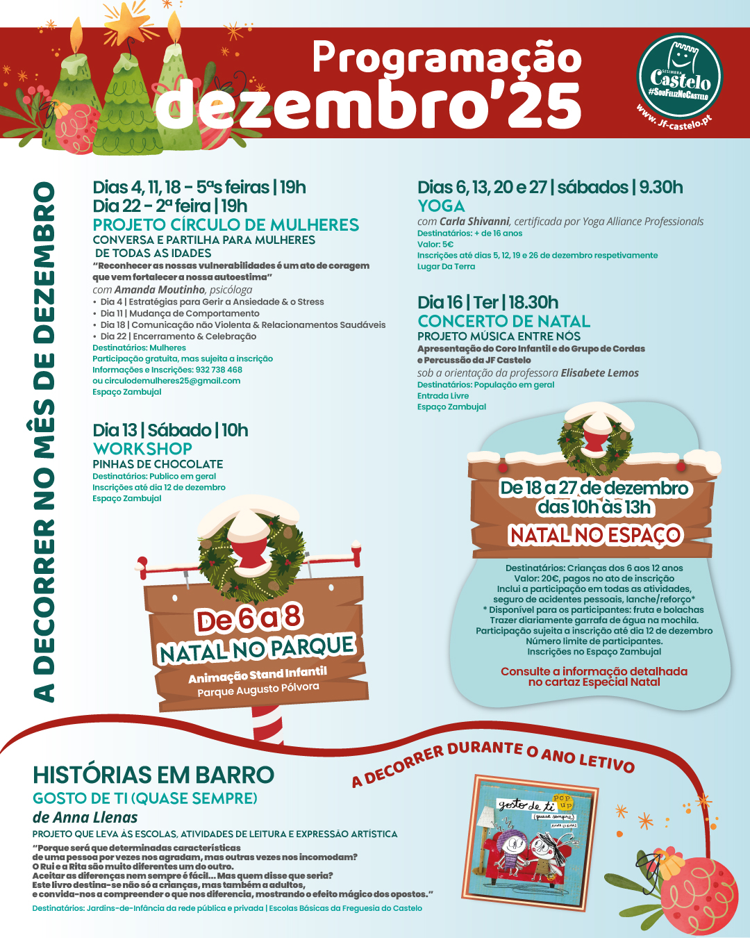 DEZEMBRO´25 | PROGRAMAÇÃO
