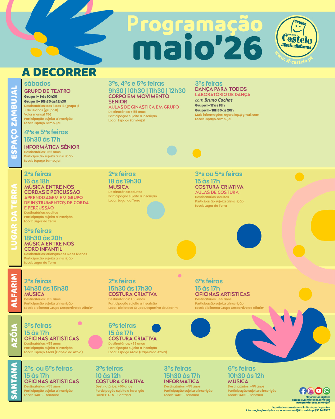 MAIO`26 | PROGRAMAÇÃO