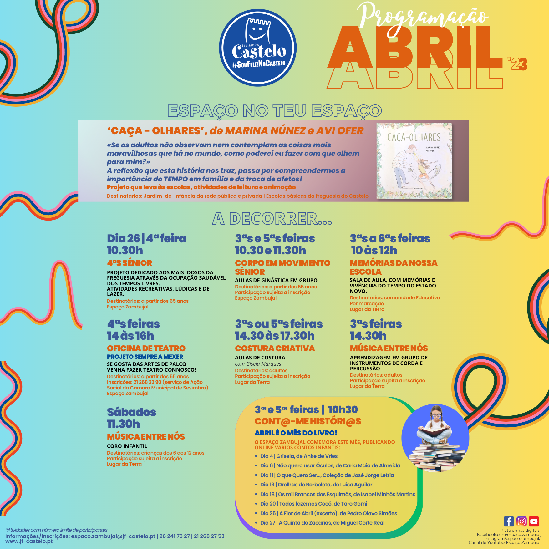 ABRIL | Programação