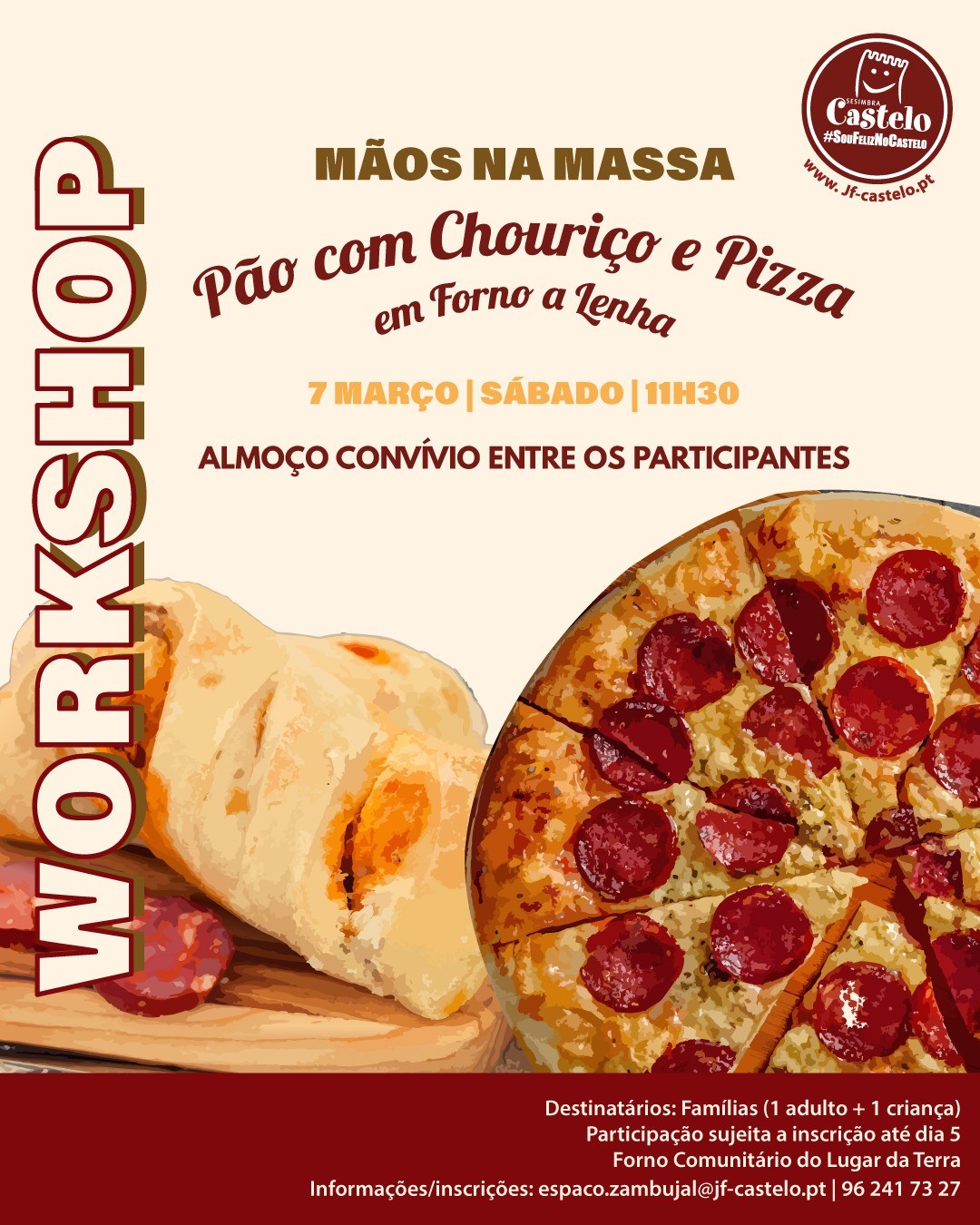 WORKSHOP | MÃOS NA MASSA