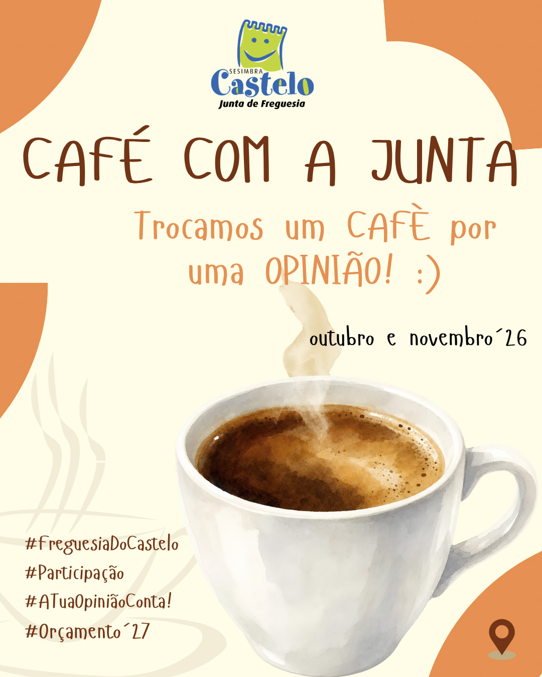 CAFÉ COM A JUNTA! 