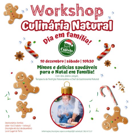 WORKSHOP| CULINÁRIA NATURAL