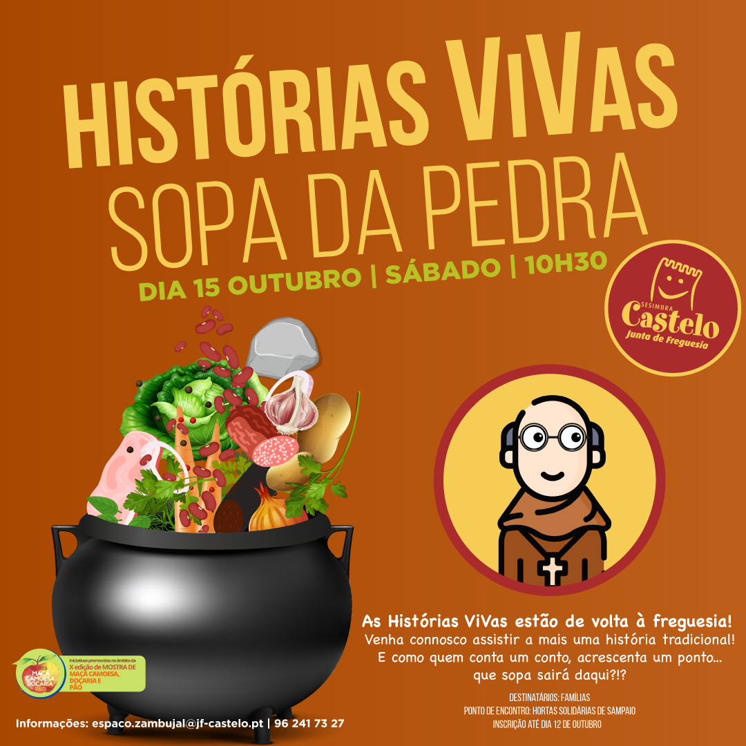 HISTÓRIAS ViVas | SOPA DA PEDRA