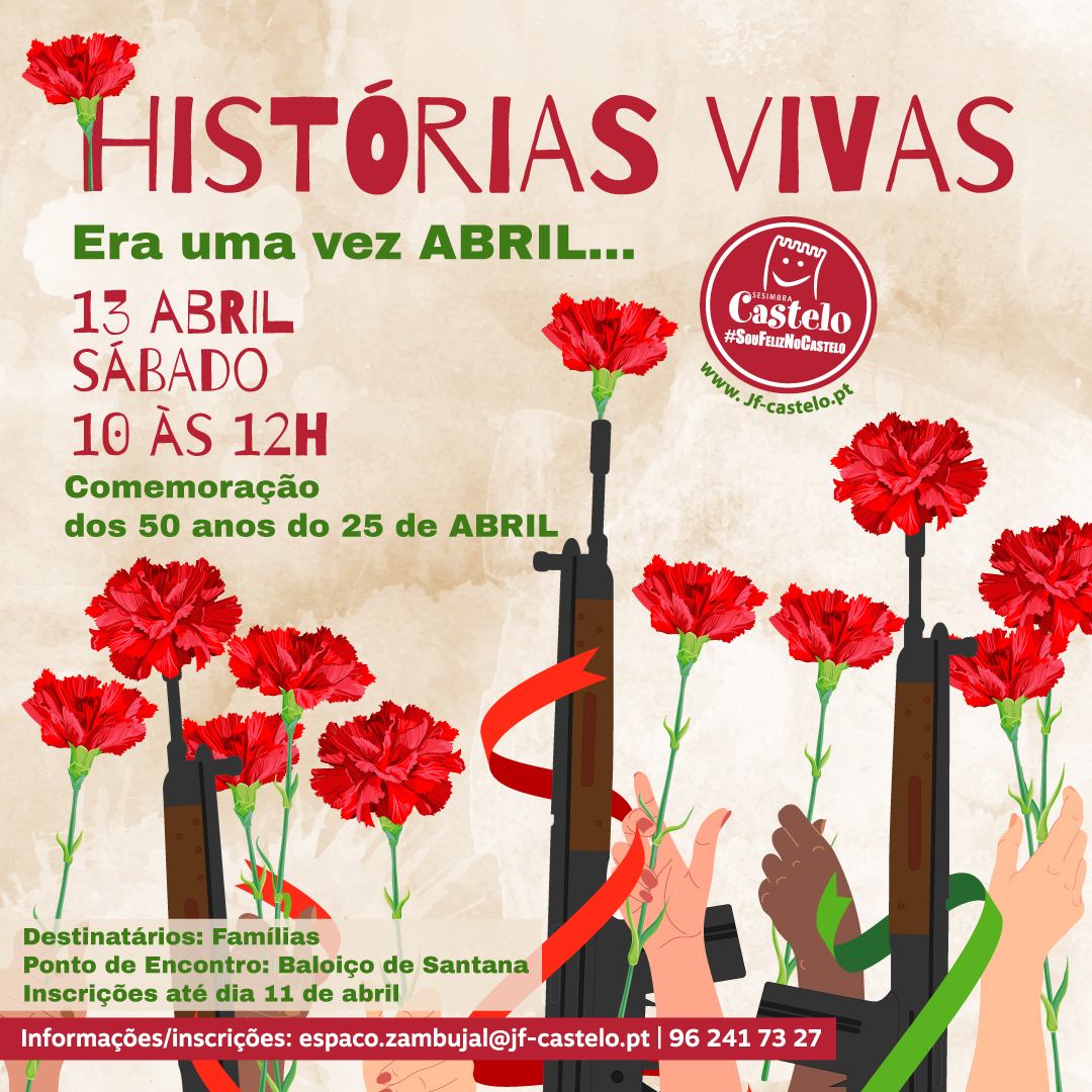 HISTÓRIAS ViVas | Era uma vez... ABRIL!