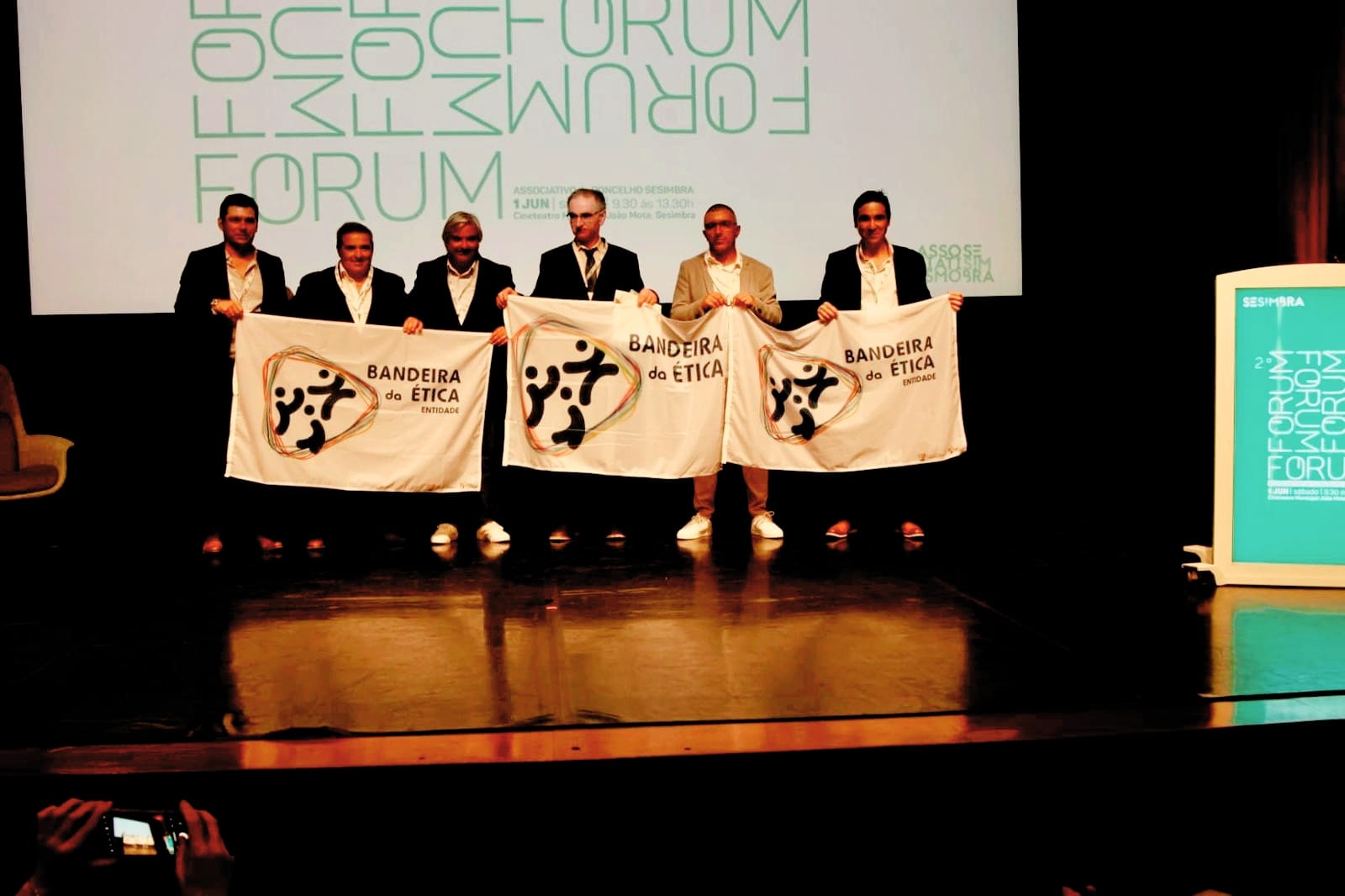 Freguesia do Castelo, recebe Bandeira de Ética no Desporto.