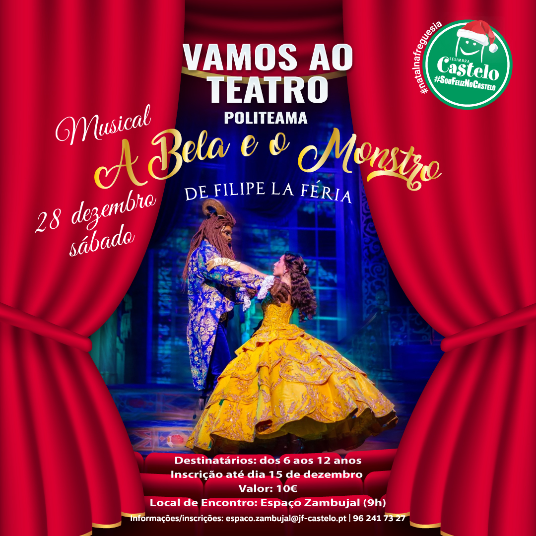 VAMOS AO TEATRO | A BELA E O MONSTRO