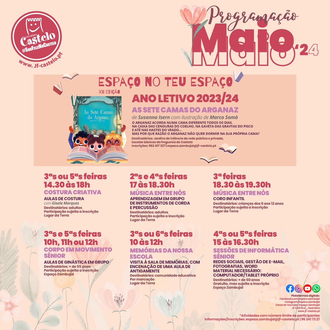 MAIO`24 | PROGRAMAÇÃO