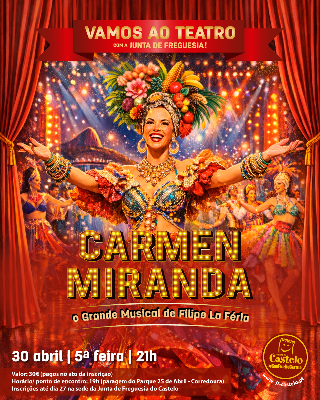 Vamos ao Teatro com a Junta de Freguesia!