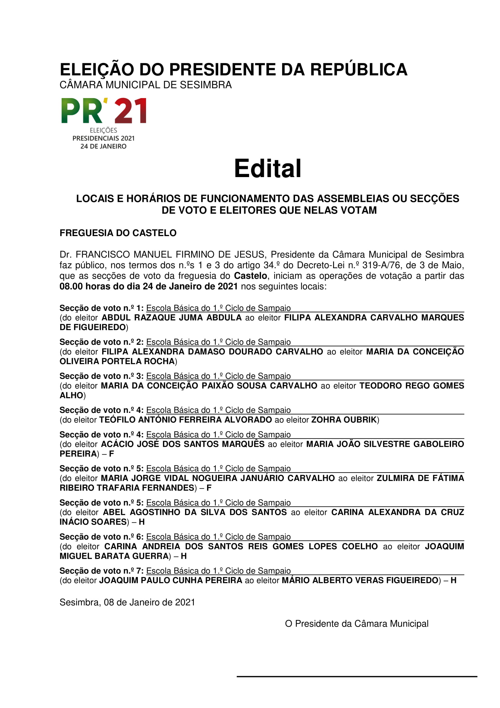 ELEIÇÕES PR - 2021 | SAIBA COMO E ONDE VOTAR
