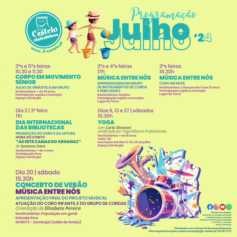 JULHO´24 | PROGRAMAÇÃO