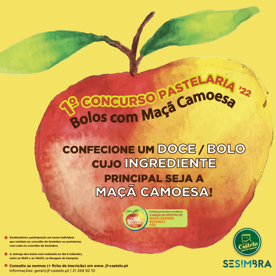X MOSTRA DE  MAÇÃ CAMOESA, DOÇARIA E PÃO _ CONCURSO DE PASTELARIA