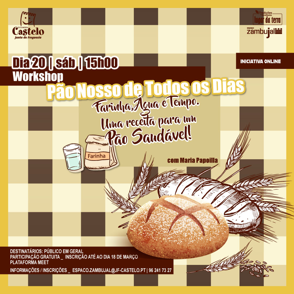 WORKSHOP | PÃO NOSSO DE TODOS OS DIAS