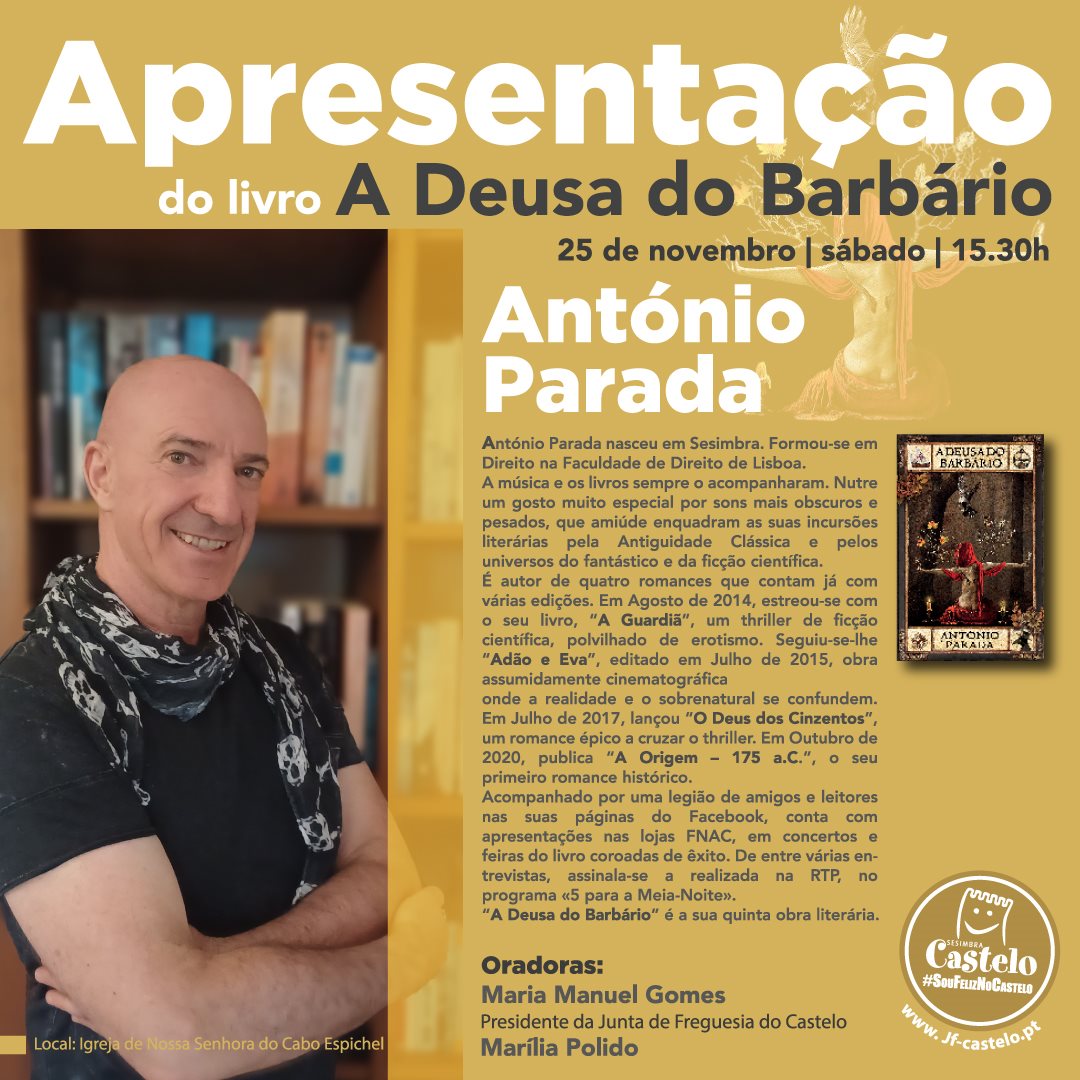 A DEUSA DO BARBÁRIO, de António Parada