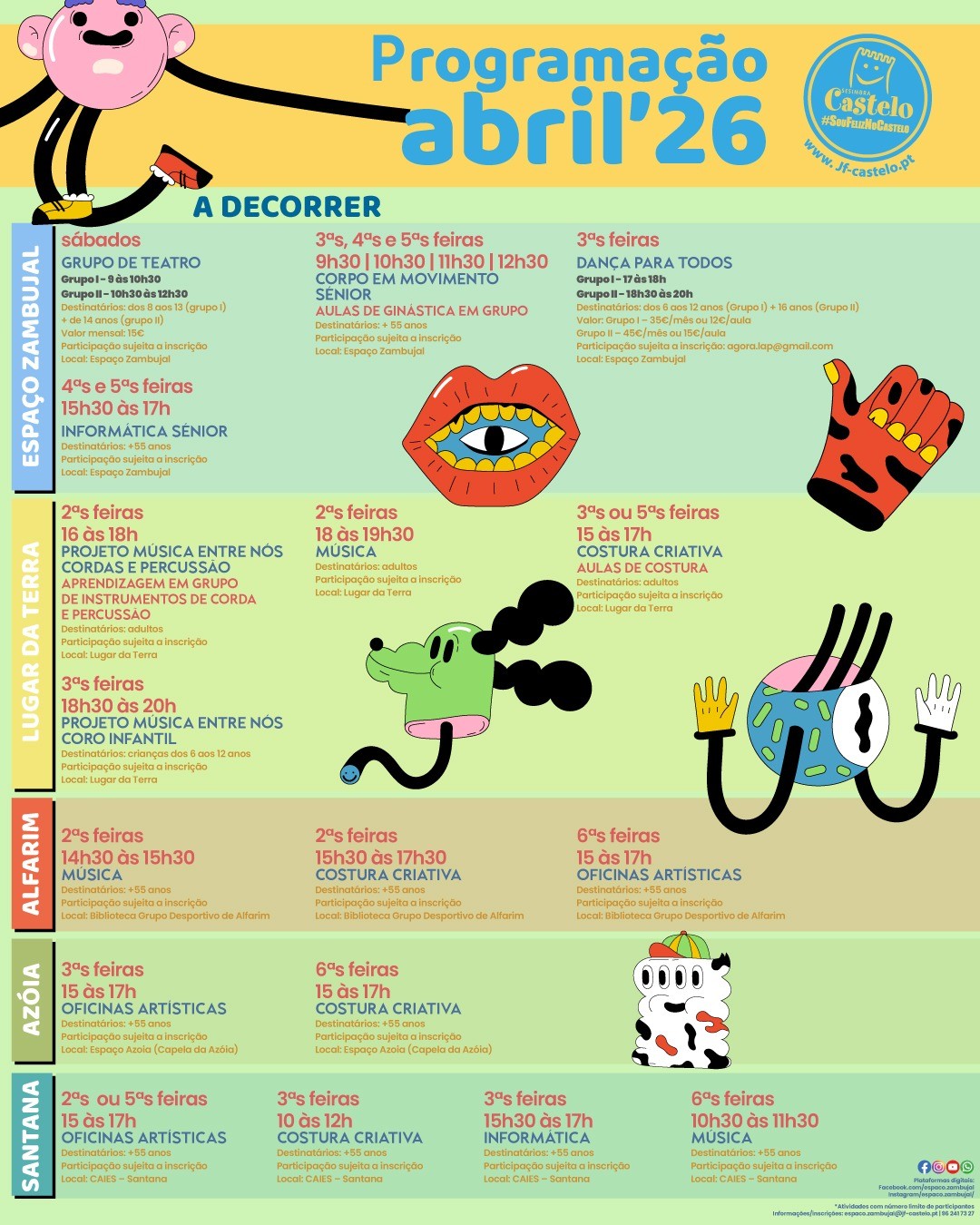 ABRIL´26 | PROGRAMAÇÃO